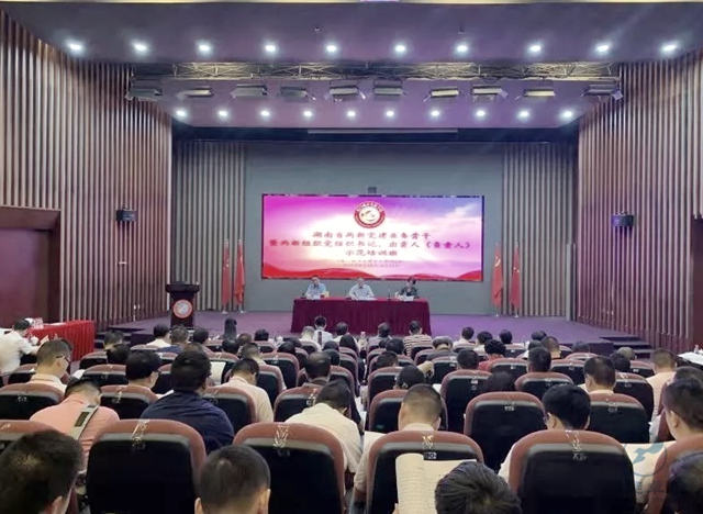 湖南省委組織部（兩新工委）組織的全省兩新黨建業(yè)務(wù)骨干暨兩新組織（非公有制經(jīng)濟(jì)組織和社會組織）黨組織書記、出資人（負(fù)責(zé)人）示范培訓(xùn)班